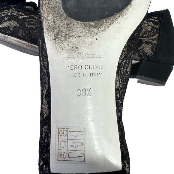 Ron White Women’s Evening Black Lace Ballet Flat - Picture 6 of 6